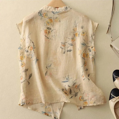 Amanda Everyday Linen Top