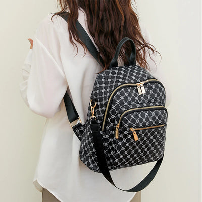 Zavirea™ Elegant Lux Geometric Backpack