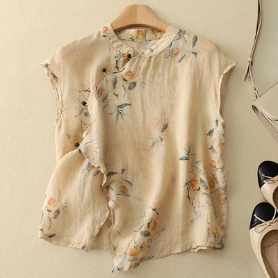 Amanda Everyday Linen Top