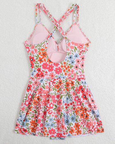 SLIM® Floral Bloom Swim Dress