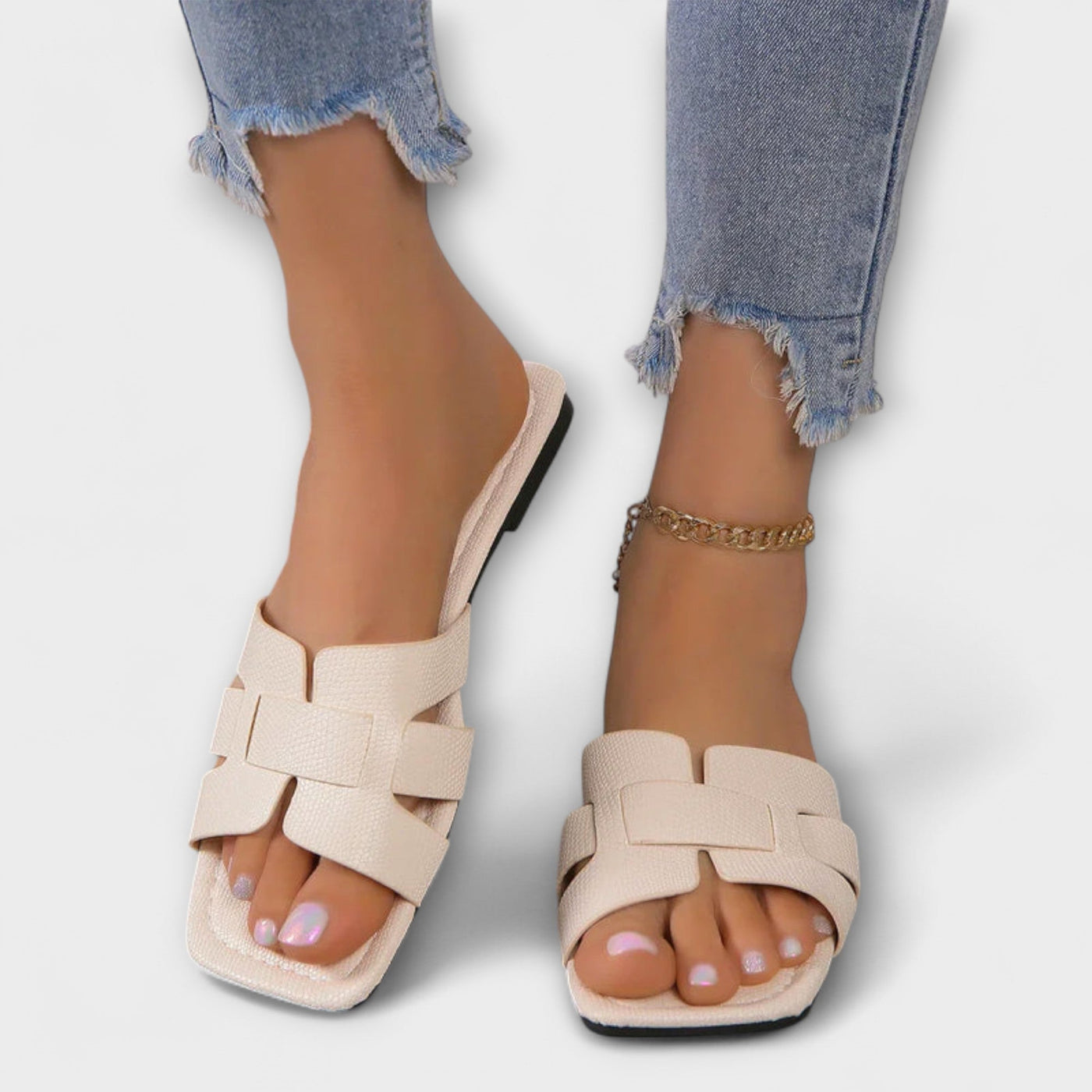 Marinella | Elegant Flat Sandals