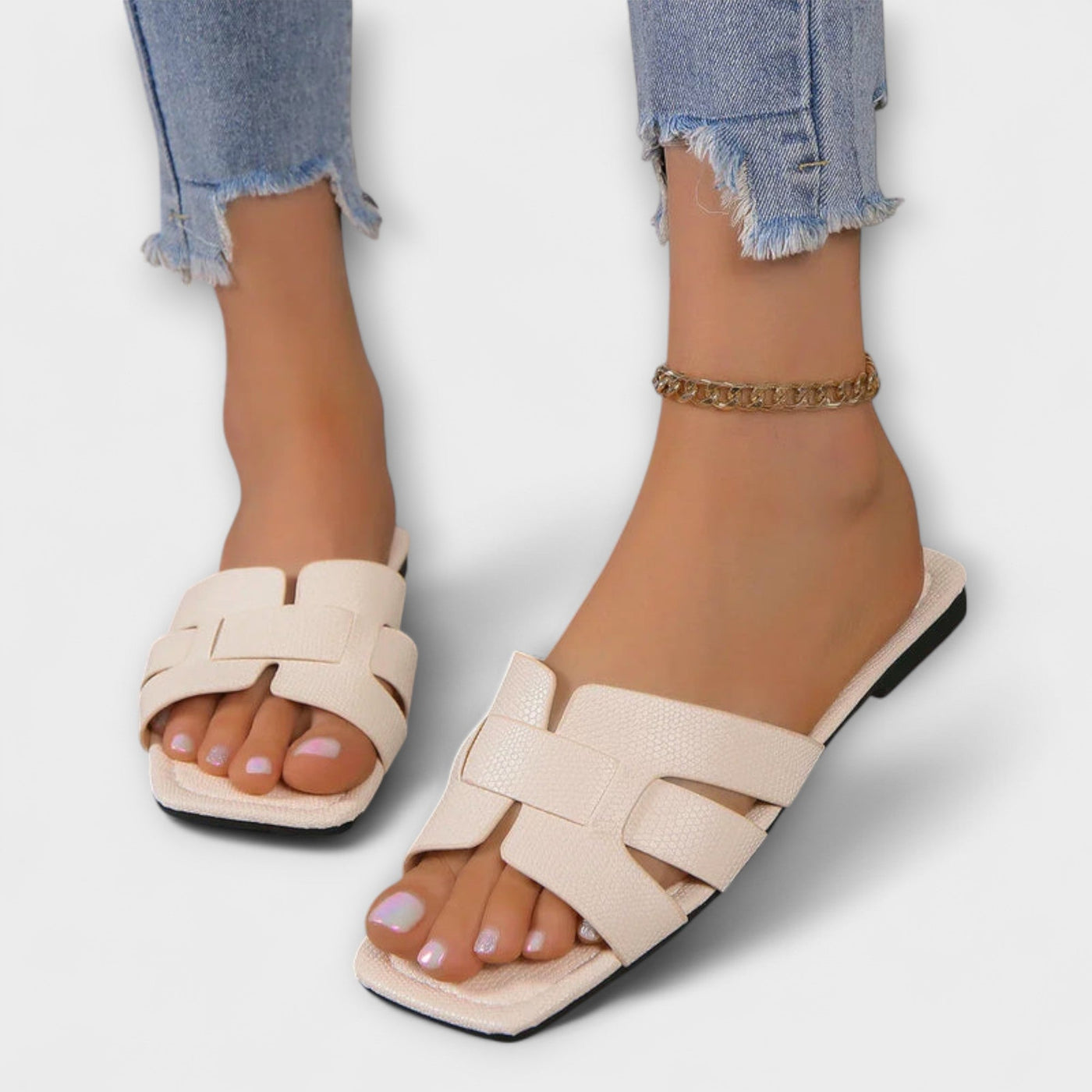 Marinella | Elegant Flat Sandals