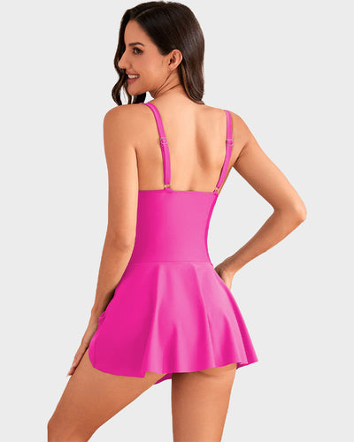 Zavirea® Tummy-Tech Athletic Swimdress