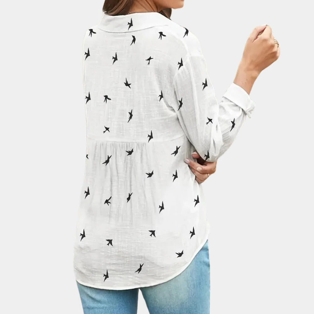 Chic Long Sleeve Blouse for Women