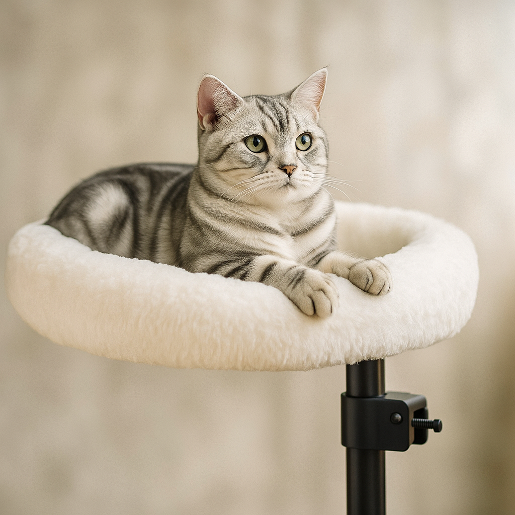 Zavirea™ Rotation Orbitdesk Cat Lounge