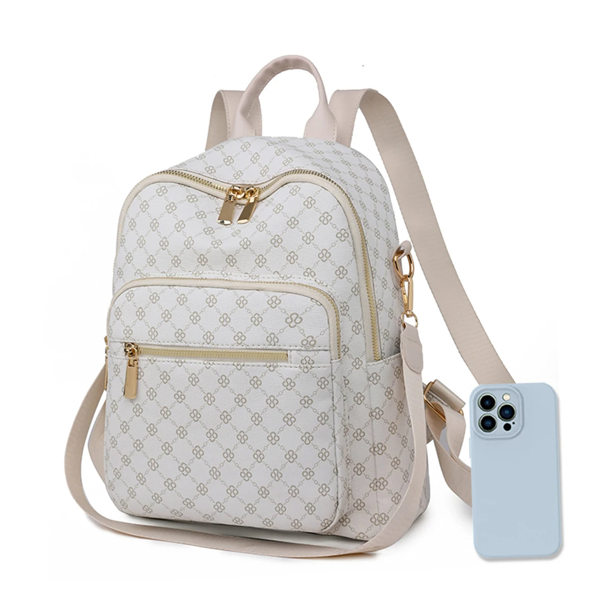 Zavirea™ Elegant Lux Geometric Backpack